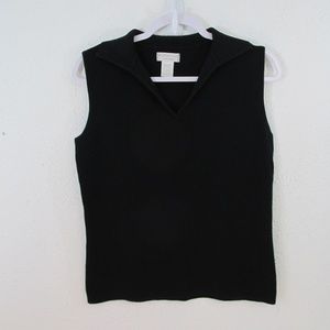 Worthington Essentials Woman's Collard V-Neck Tank